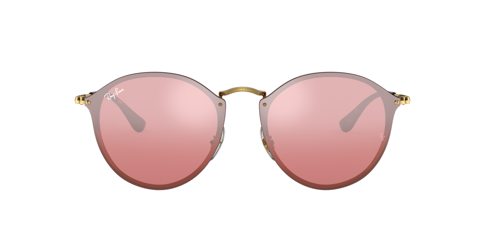 Ray-Ban Blaze Round RB3574N Gold